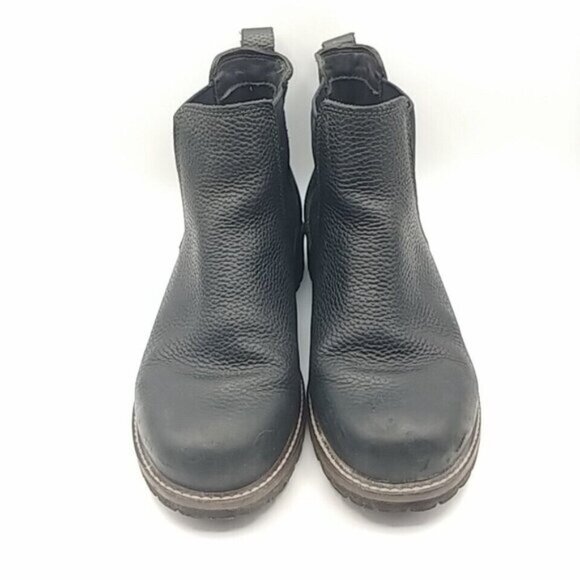 ECCO Black Leather Cheslea Boots - EU 38 - Picture 3 of 6